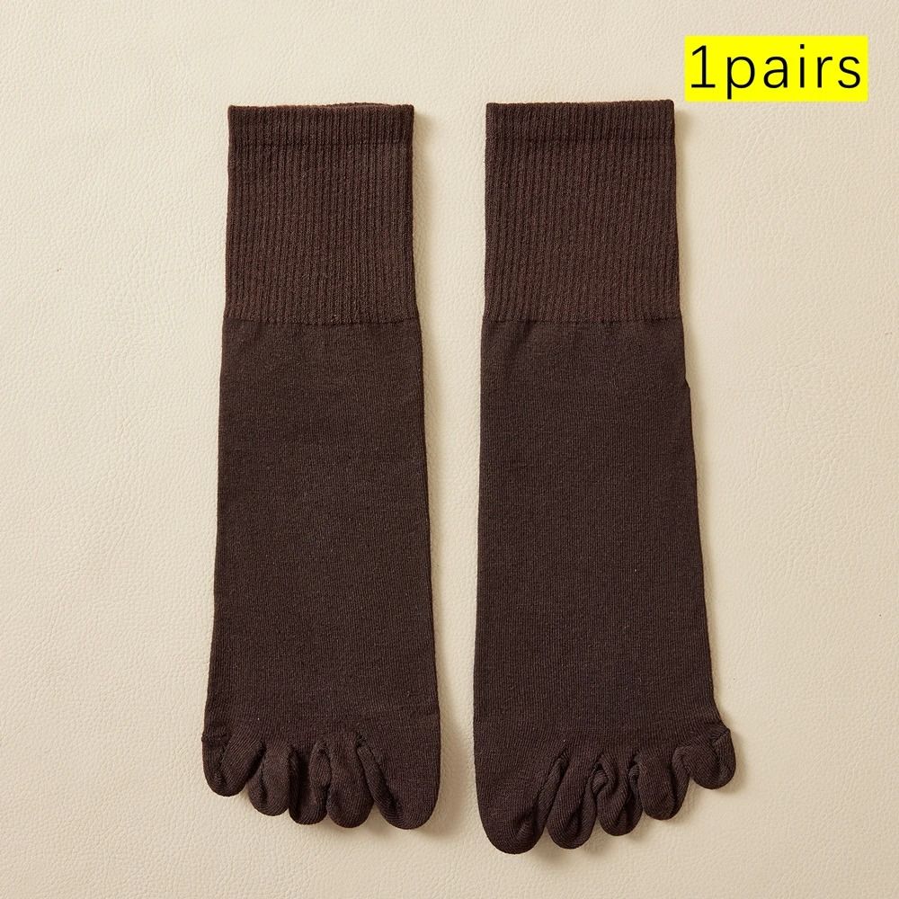 Mens Cotton Toe Socks For Sports And Daily Wear 11