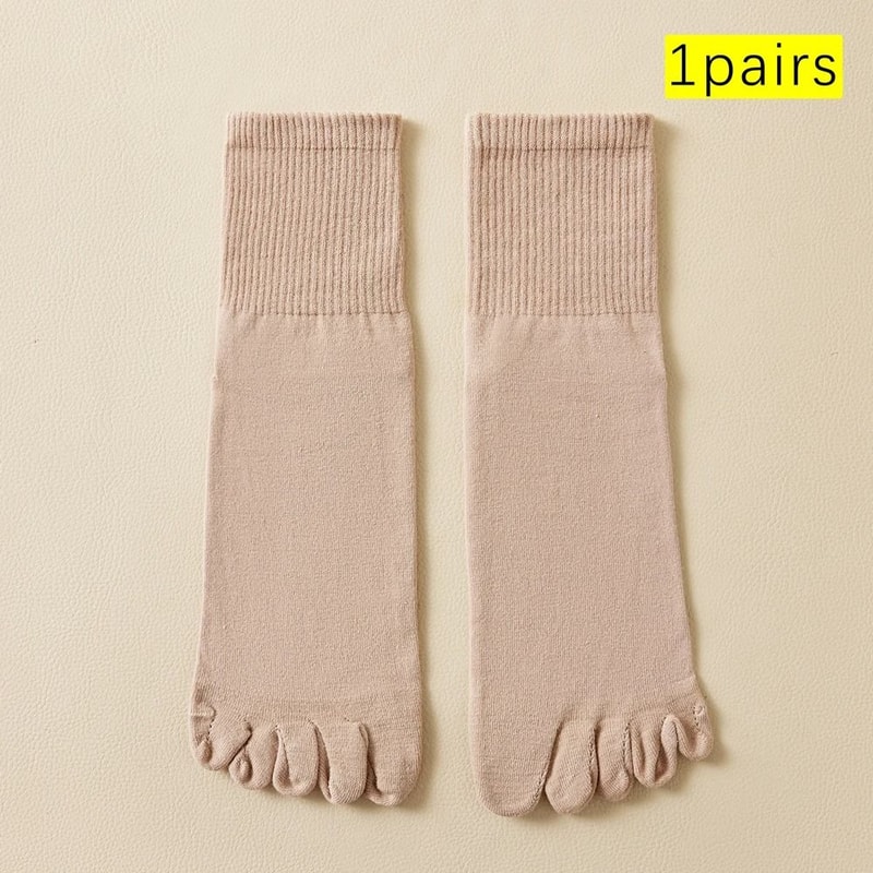 Mens Cotton Toe Socks For Sports And Daily Wear 15