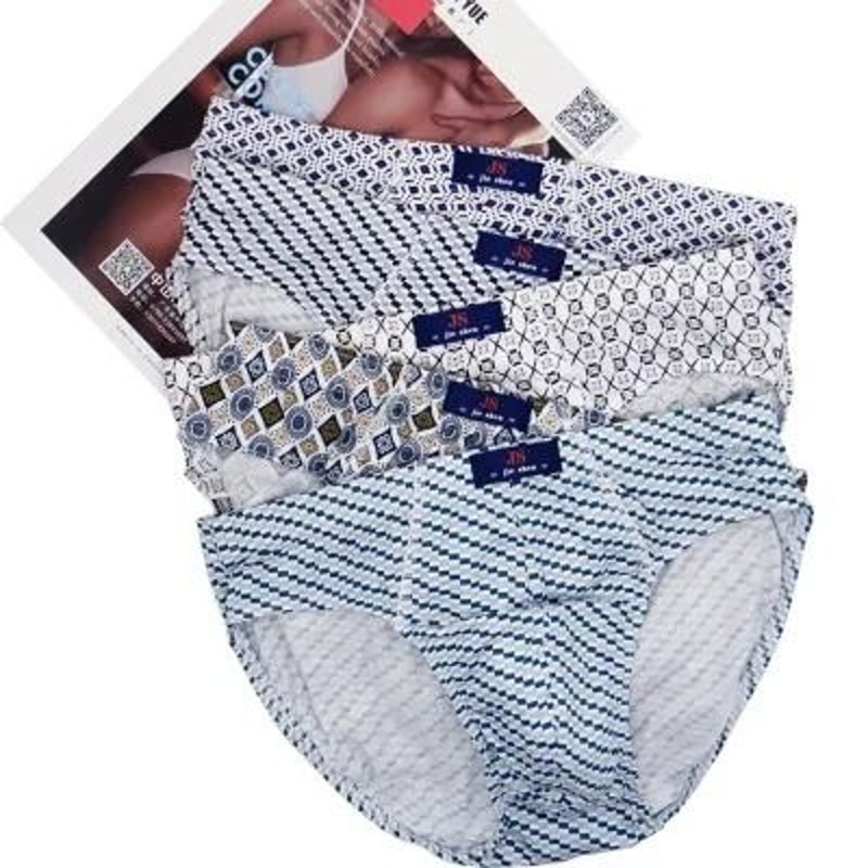 Mens Cotton Briefs Breathable Comfort Underwear 5 Pack 9