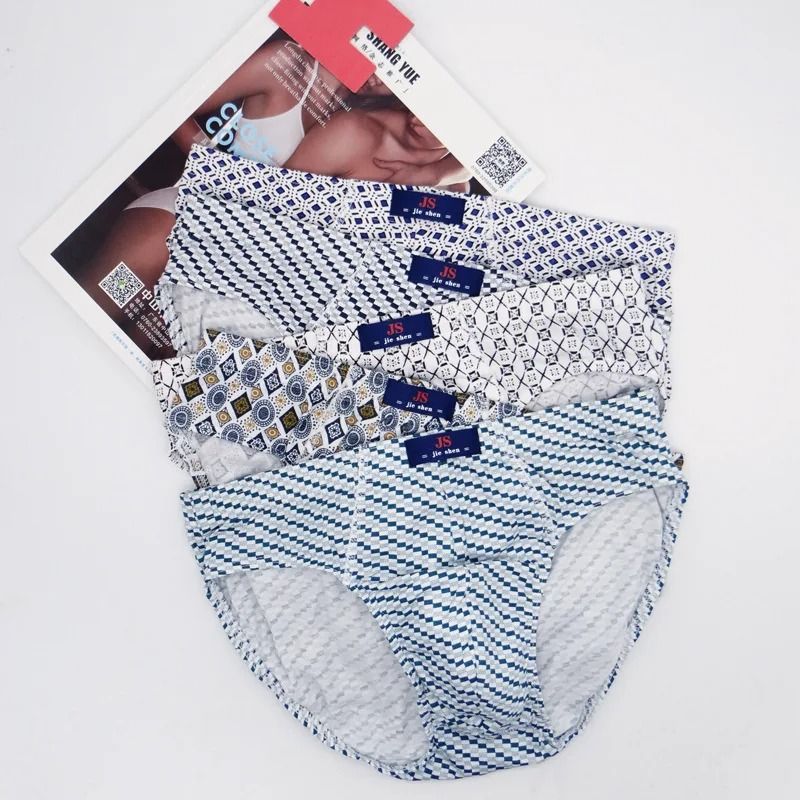 Mens Cotton Briefs Breathable Comfort Underwear 5 Pack 5