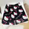 Cartoon Print Plush Lounge Pajama Pants For Women 6