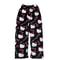 Cartoon Print Plush Lounge Pajama Pants For Women 13