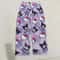Cartoon Print Plush Lounge Pajama Pants For Women 16