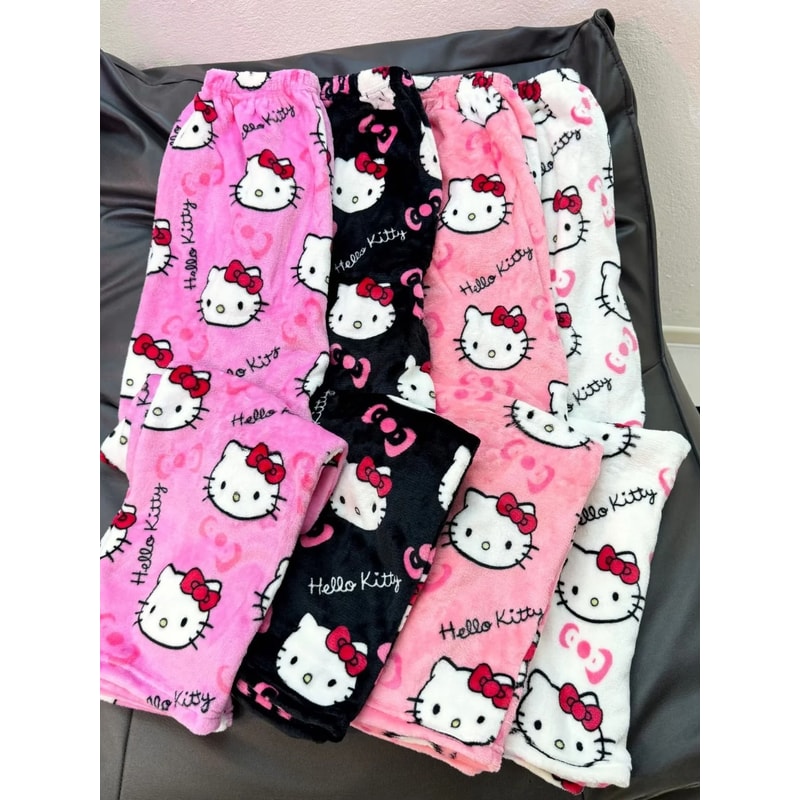 Womens Cartoon Pajama Pants Soft Lounge Sleepwear 0