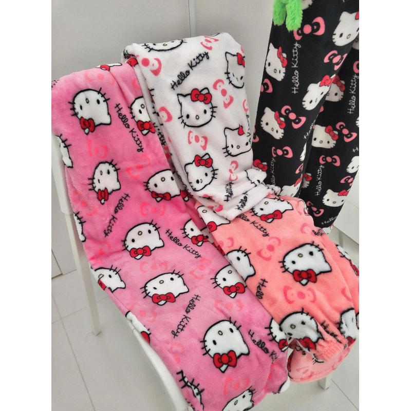 Womens Cartoon Pajama Pants Soft Lounge Sleepwear 3