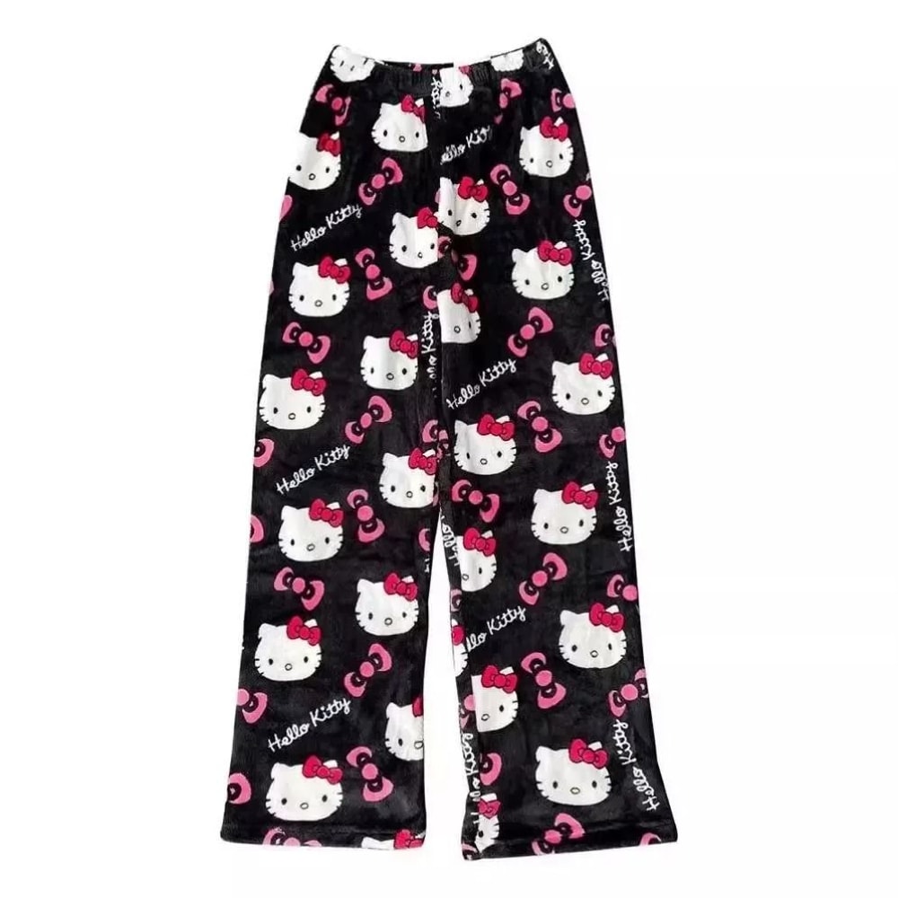 Womens Cartoon Pajama Pants Soft Lounge Sleepwear 9