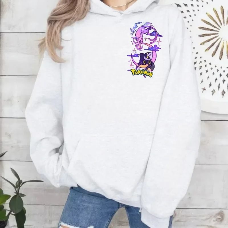 Graphic Print Oversized Hoodie Casual Unisex Sweater 1