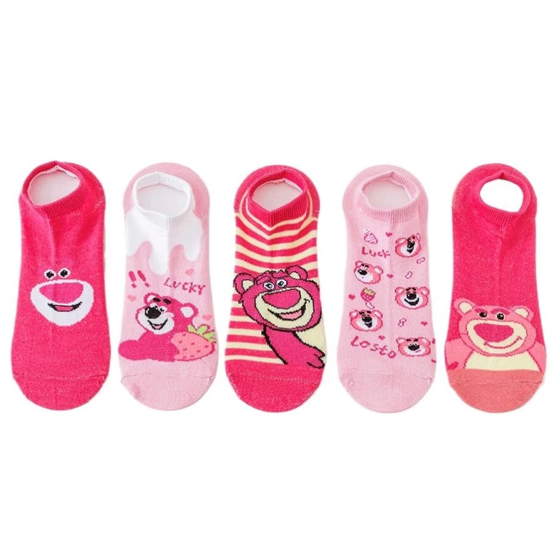 Cartoon Anime Casual Socks Funny Street Style 10 Pair Set 2