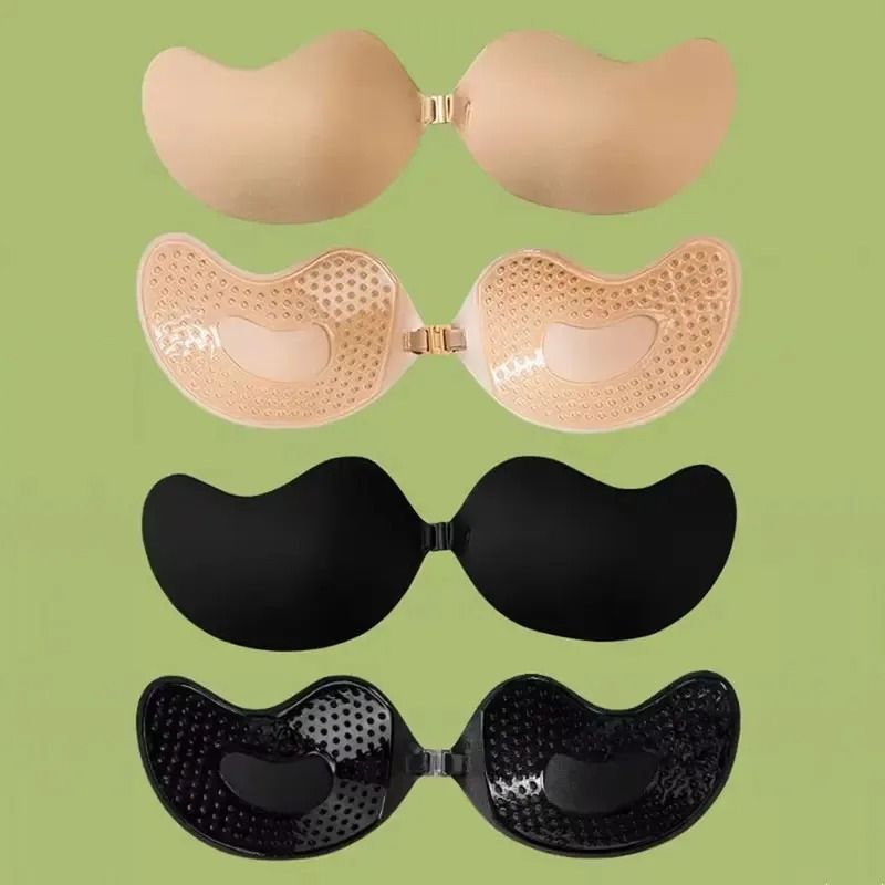 Invisible Stick On Lift Bra Strapless Seamless Push Up 0
