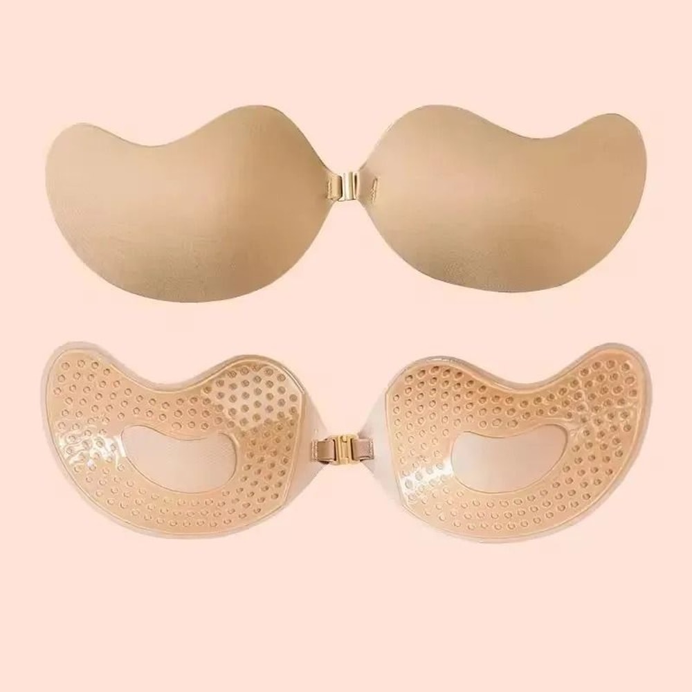 Invisible Stick On Lift Bra Strapless Seamless Push Up 4