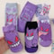 Womens Cartoon Anime Casual Socks Soft Breathable 5 Pair Set 0
