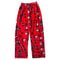 Y2K Cartoon Pajama Pants Soft Flannel Sleepwear Home Trousers 8