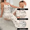 Womens Sheer Mesh Lace Two Piece Pajama Set With Ribbed Strap Top And Pants 5