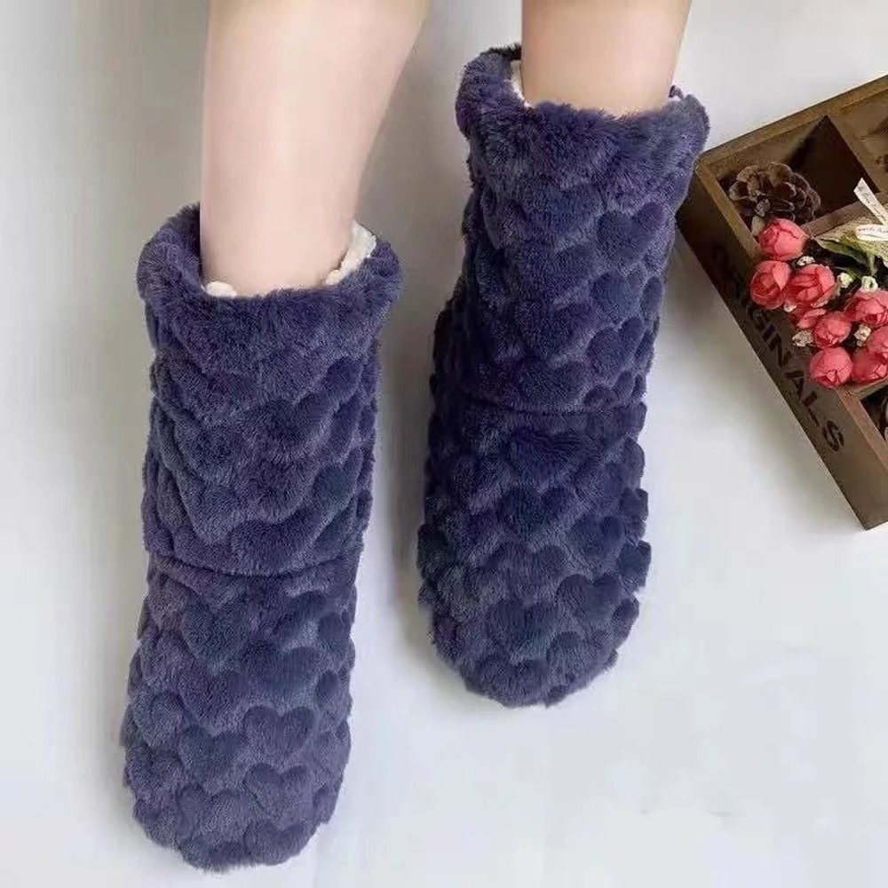 Thick Thermal Winter Slipper Socks With Anti Slip Sole For Men And Women 9