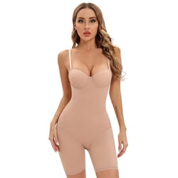 womens body shaper bodysuit underwire support slim fit shapewear romper