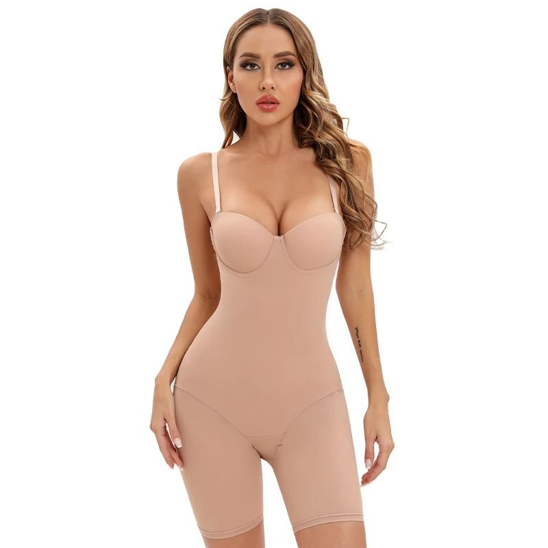 Womens Body Shaper Bodysuit Underwire Support Slim Fit Shapewear Romper 1