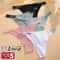 Womens Cotton Letter Panties Low Waist Comfortable Briefs 5 Piece Set 6