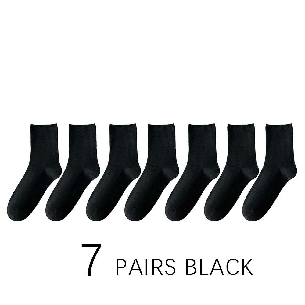 Non Binding Comfort Socks For Men 7 Pair Set 8