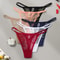 Sheer Lace Low Waist Thong Panties For Women 2