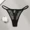 Sheer Lace Low Waist Thong Panties For Women 7