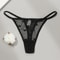 Sheer Lace Low Waist Thong Panties For Women 7