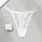 Sheer Lace Low Waist Thong Panties For Women 8