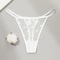 Sheer Lace Low Waist Thong Panties For Women 8