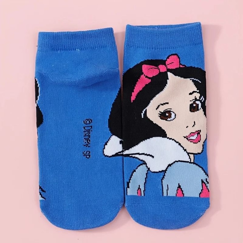Cute Cartoon Casual Socks For Women 5 Pair Set 1