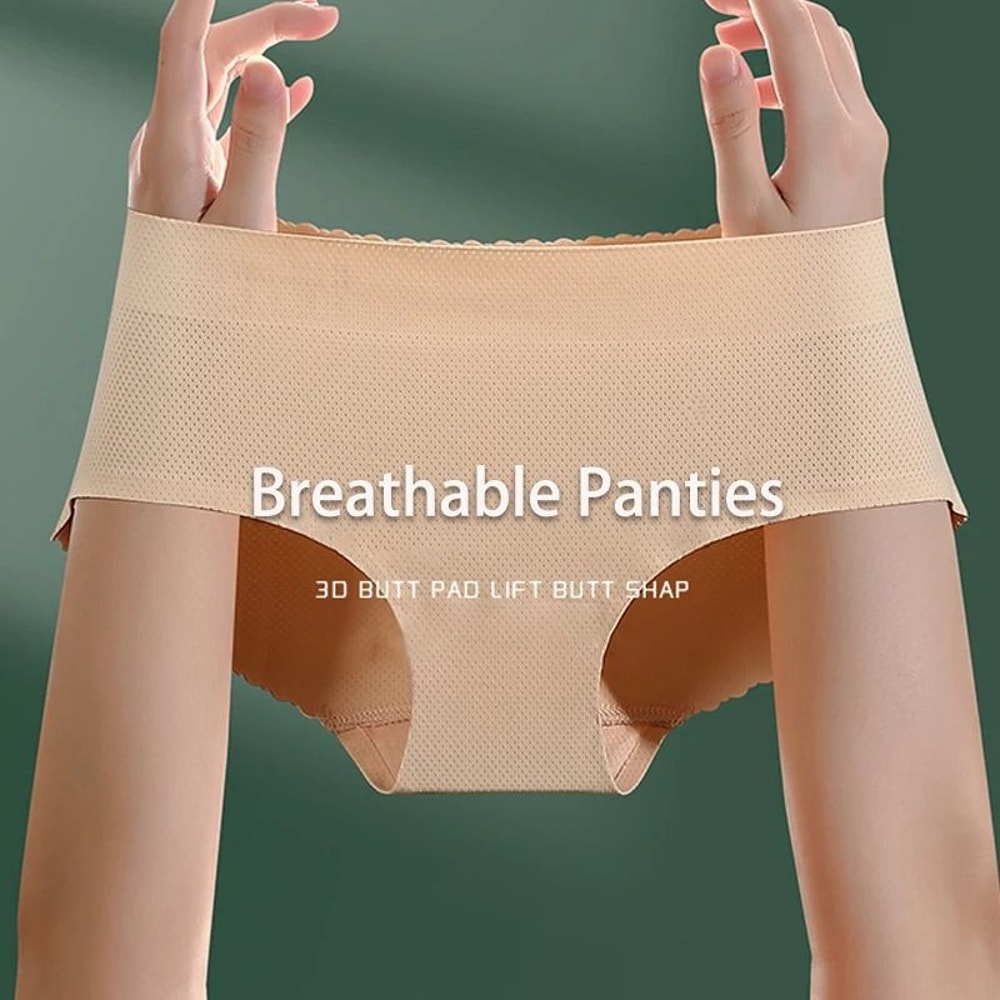 Low Waist Mesh Tummy Control Shaping Panties For Women 4