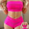 Strapless Lace Two Piece Underwear Set For Women 7