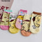 Cute Cartoon Short Socks For Women 5 Pair Random Set 5