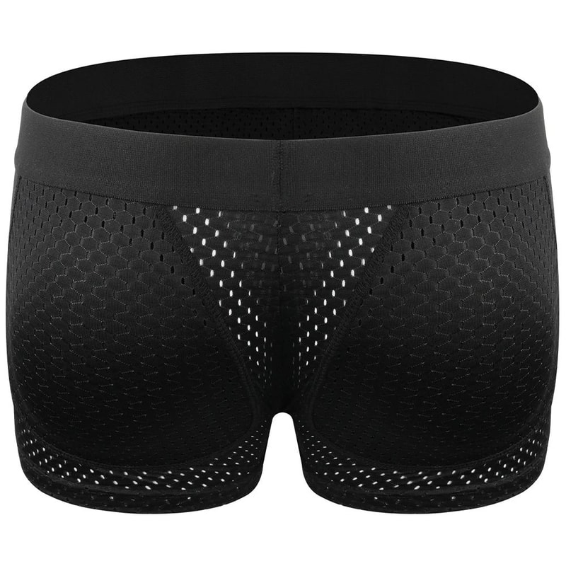 Mens Padded Hip Lift Body Shaper Boxer Briefs 7