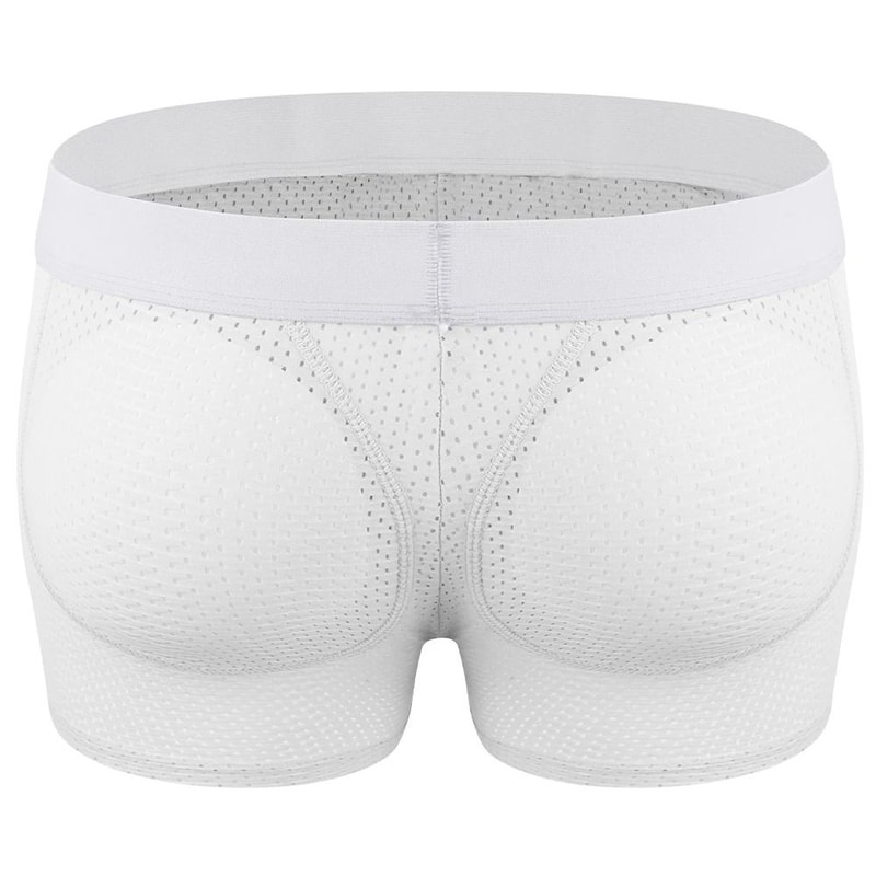 Mens Padded Hip Lift Body Shaper Boxer Briefs 8
