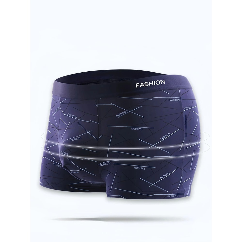 Mens Breathable Boxer Briefs 4 Piece Set 2