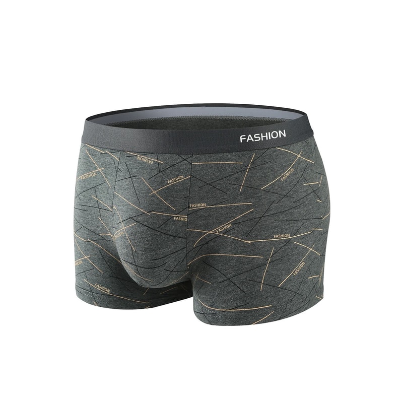 Mens Breathable Boxer Briefs 4 Piece Set 3