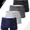 Mens Breathable Boxer Briefs 4 Piece Set 6