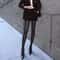 Vintage Hollow Mesh Pantyhose Tights For Women 8