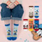 Cute Cartoon Cotton Socks For Kids 5 Pair Set 0