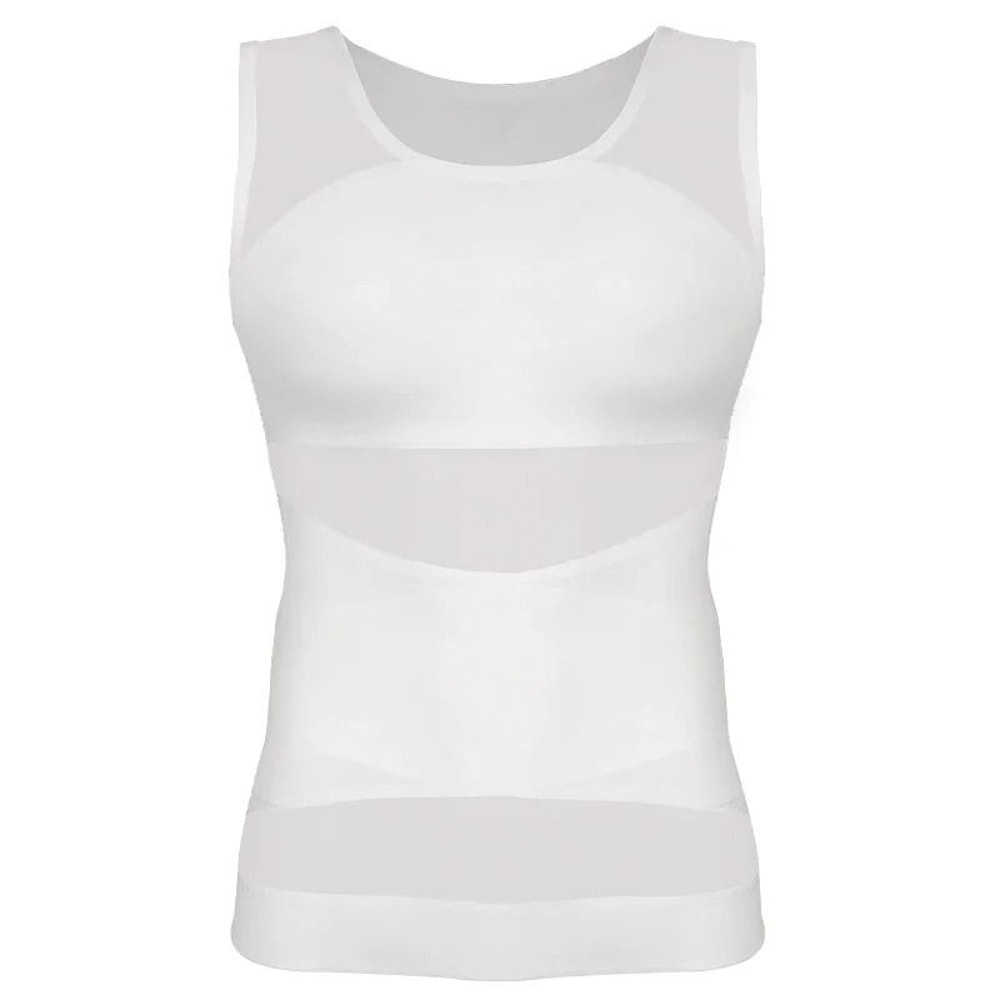 Mens Compression Slimming Body Shaper Vest 5