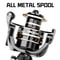 Metal Handle Spinning Fishing Reel With 12 Kg Max Drag 2