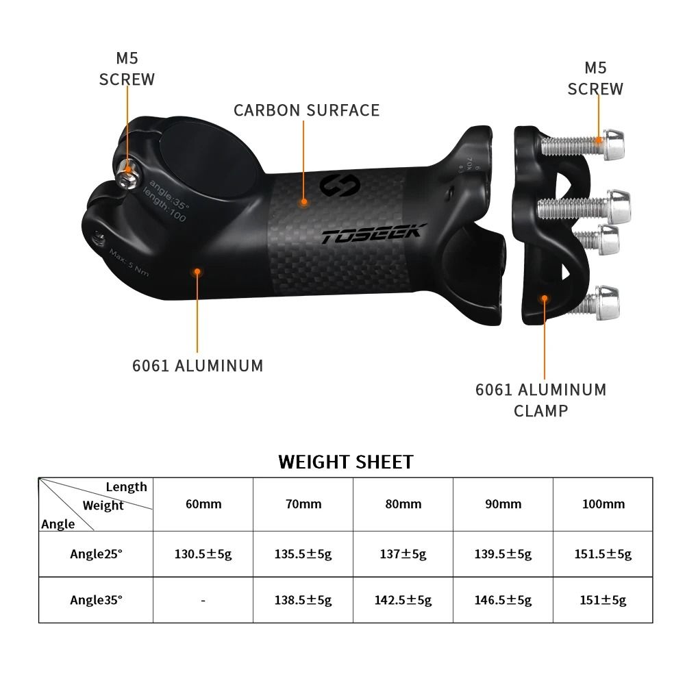 Ultralight Carbon And Aluminum MTB Handlebar Stem 318 Mm 2