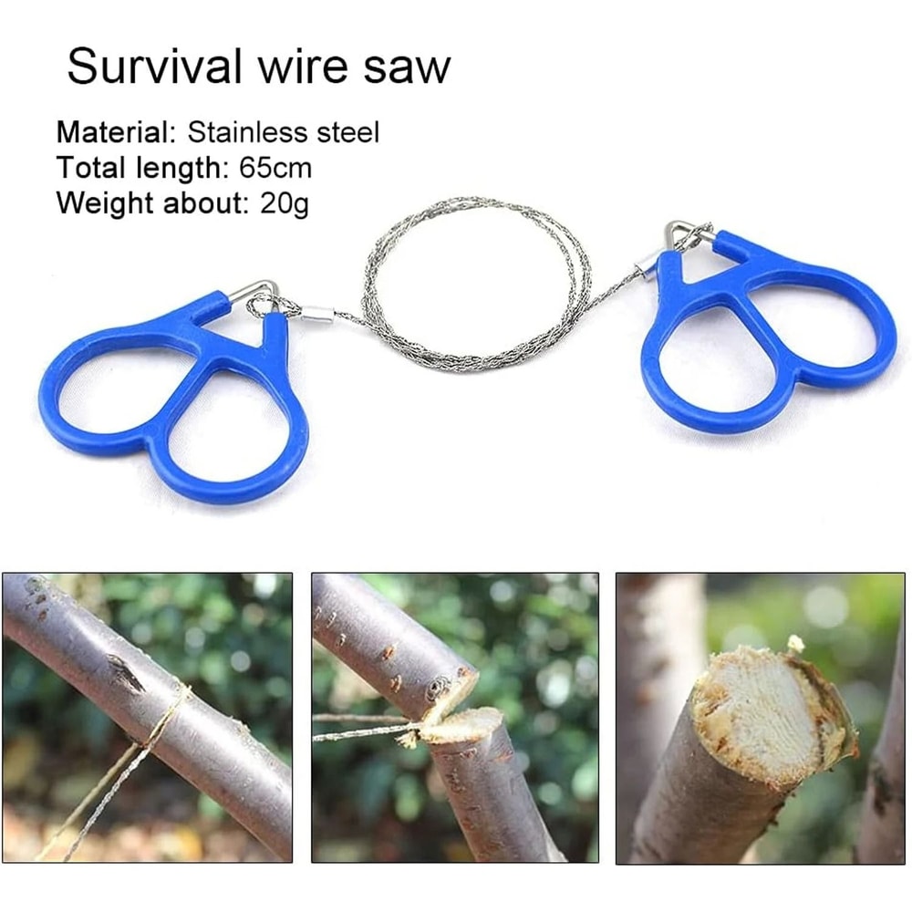 Portable Survival Chain Saw For Camping And Outdoor Use 5