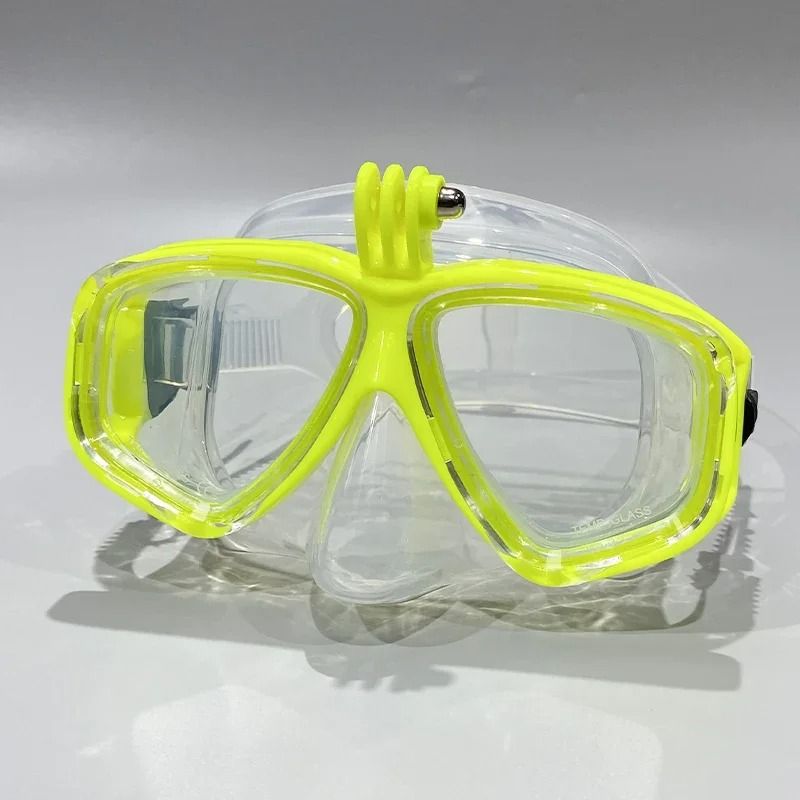 Professional Underwater Diving Mask With Camera Mount 3