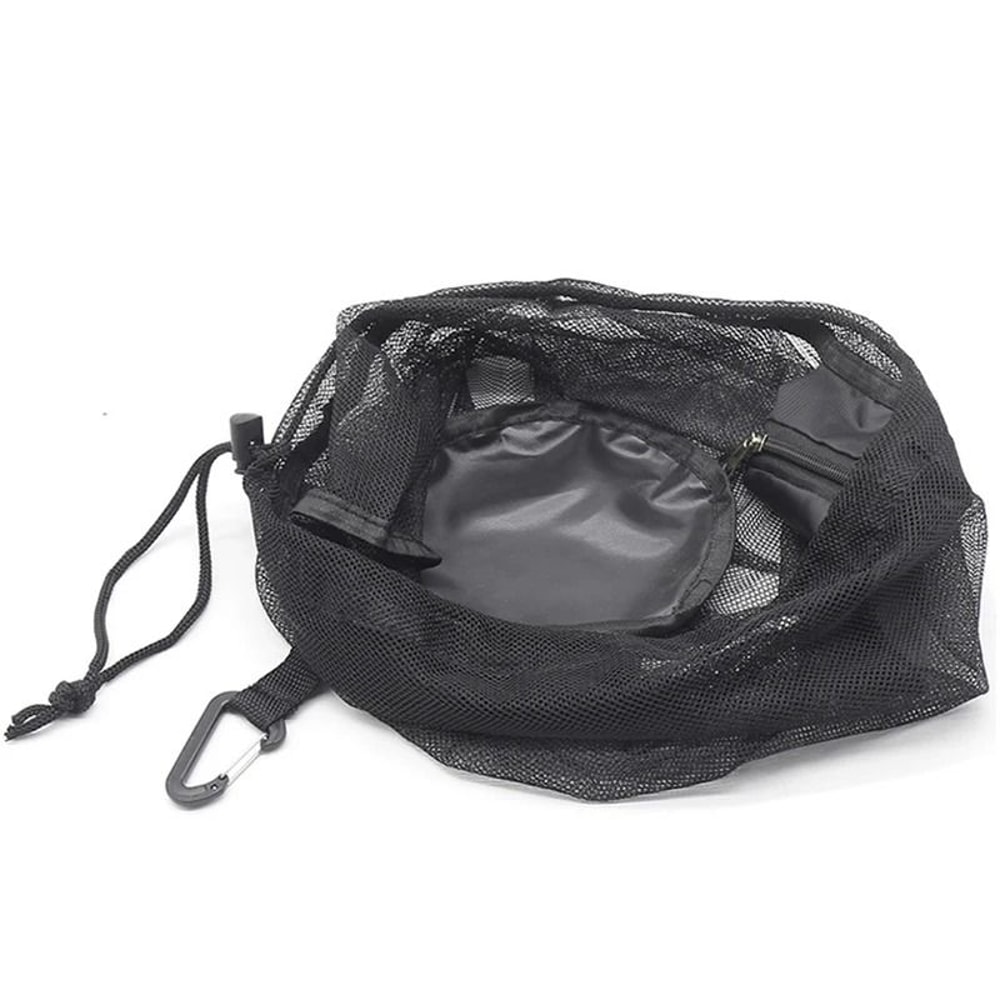 Portable Mesh Drawstring Sports Ball Backpack 5