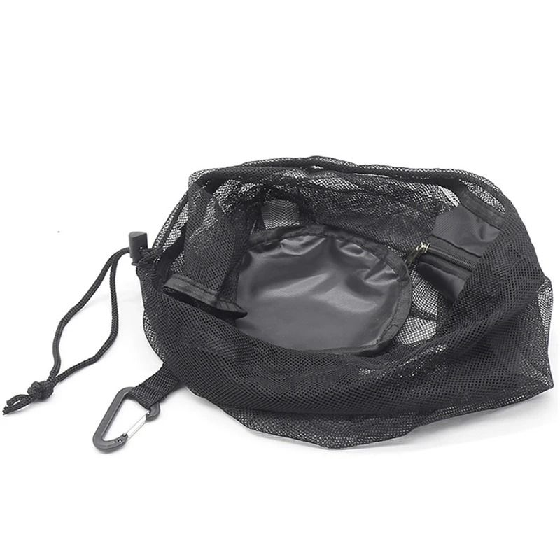 Portable Mesh Drawstring Sports Ball Backpack 5