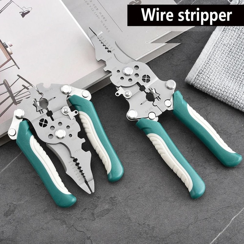 Foldable 18 In 1 Wire Stripping And Crimping Pliers 6