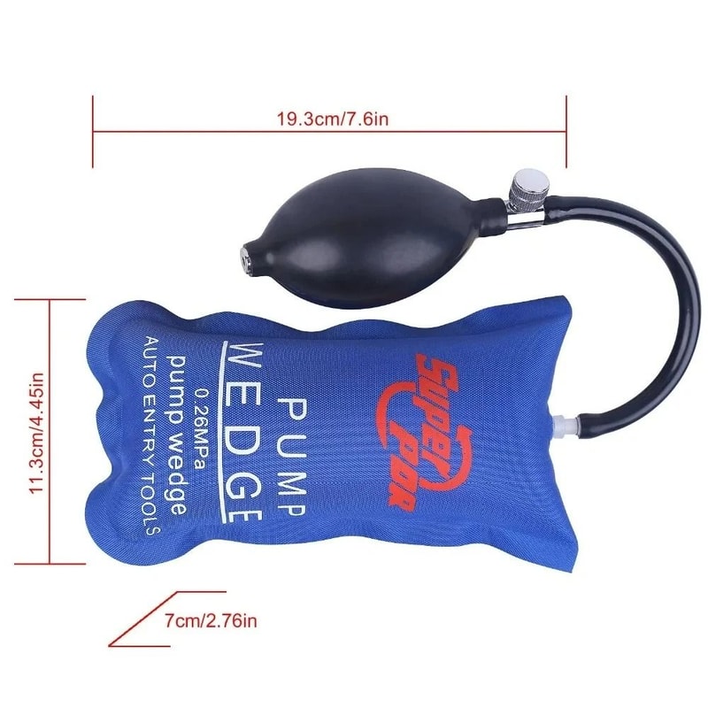 Inflatable Pump Wedge Tool For Car Door And Precision Lifting 6