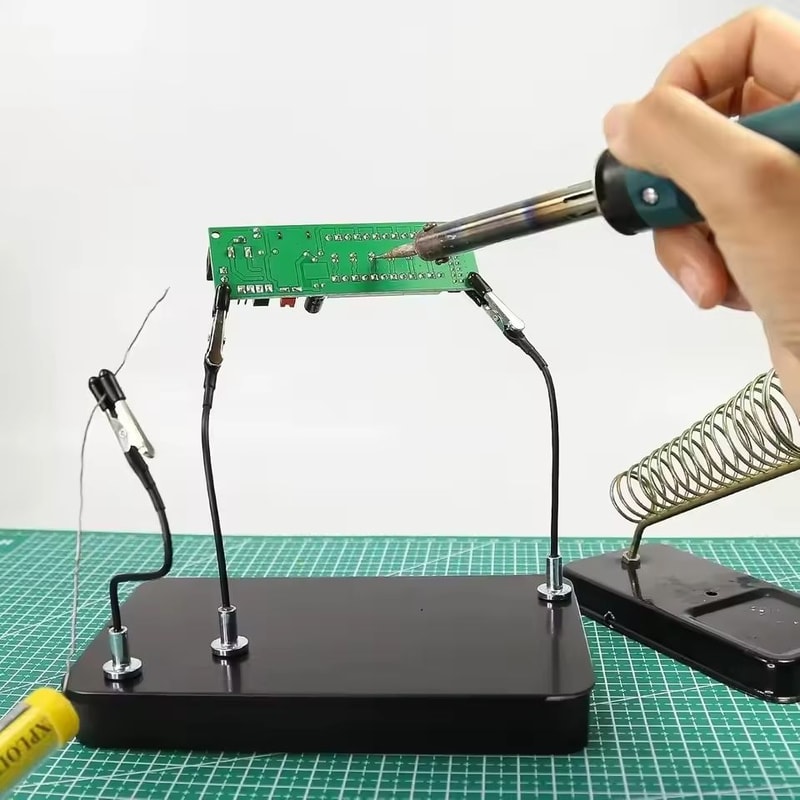 Model Painting Stand With Magnetic Alligator Clips 12 Piece Set 5