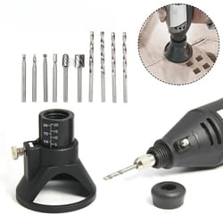 rotary multi tool cutting guide attachment with router bits set