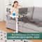 Adjustable Rolling Bedside Laptop Table With Rotating Surface 3